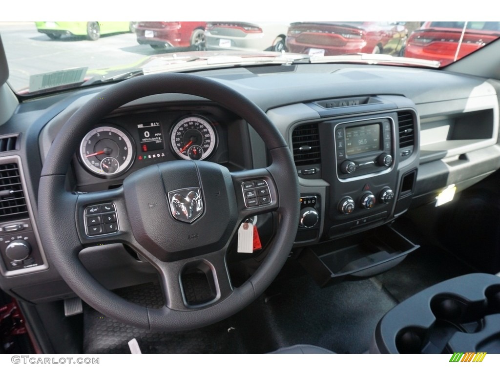 2018 1500 Tradesman Quad Cab - Delmonico Red Pearl / Black/Diesel Gray photo #10