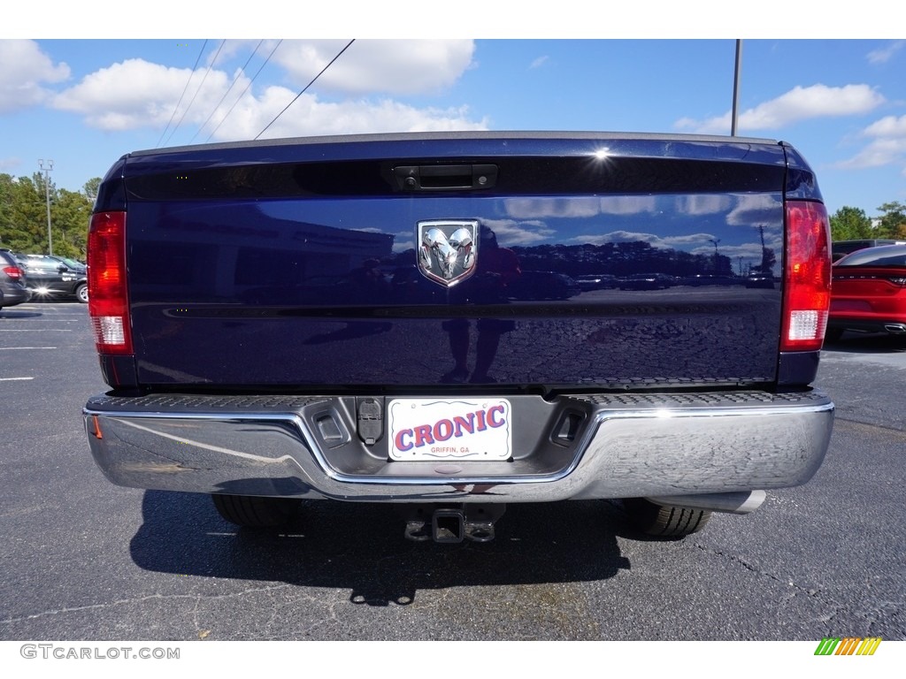 2018 1500 Tradesman Quad Cab - True Blue Pearl / Black/Diesel Gray photo #6