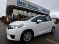 2015 White Orchid Pearl Honda Fit LX  photo #1