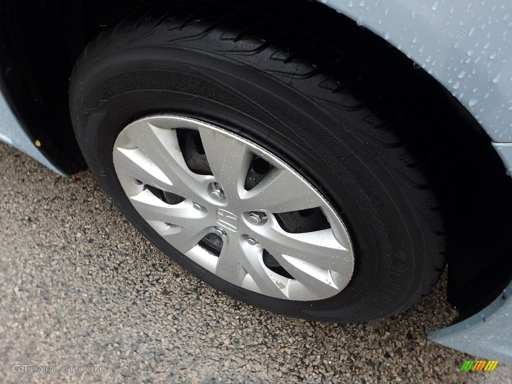 2012 Civic LX Sedan - Cool Mist Metallic / Stone photo #9
