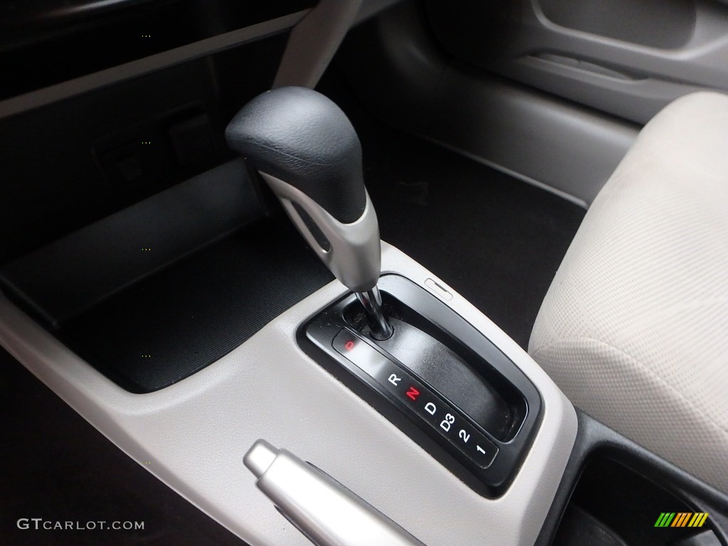 2012 Civic LX Sedan - Cool Mist Metallic / Stone photo #21