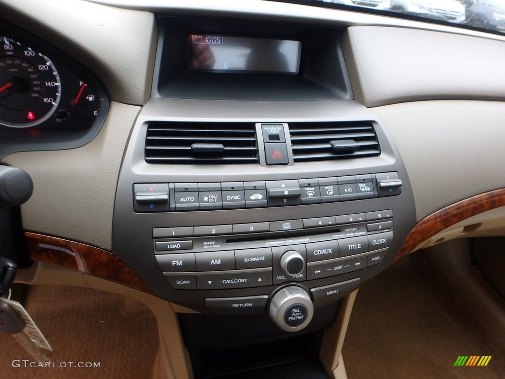2010 Accord EX-L Sedan - Bold Beige Metallic / Ivory photo #23