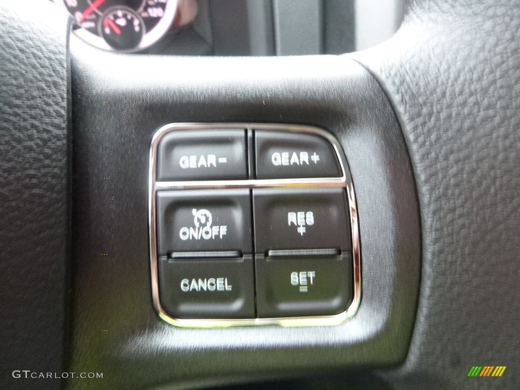 2018 1500 Express Crew Cab 4x4 - Brilliant Black Crystal Pearl / Black/Diesel Gray photo #19