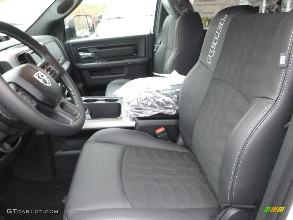 2018 1500 Rebel Crew Cab 4x4 - Bright White / Black photo #14