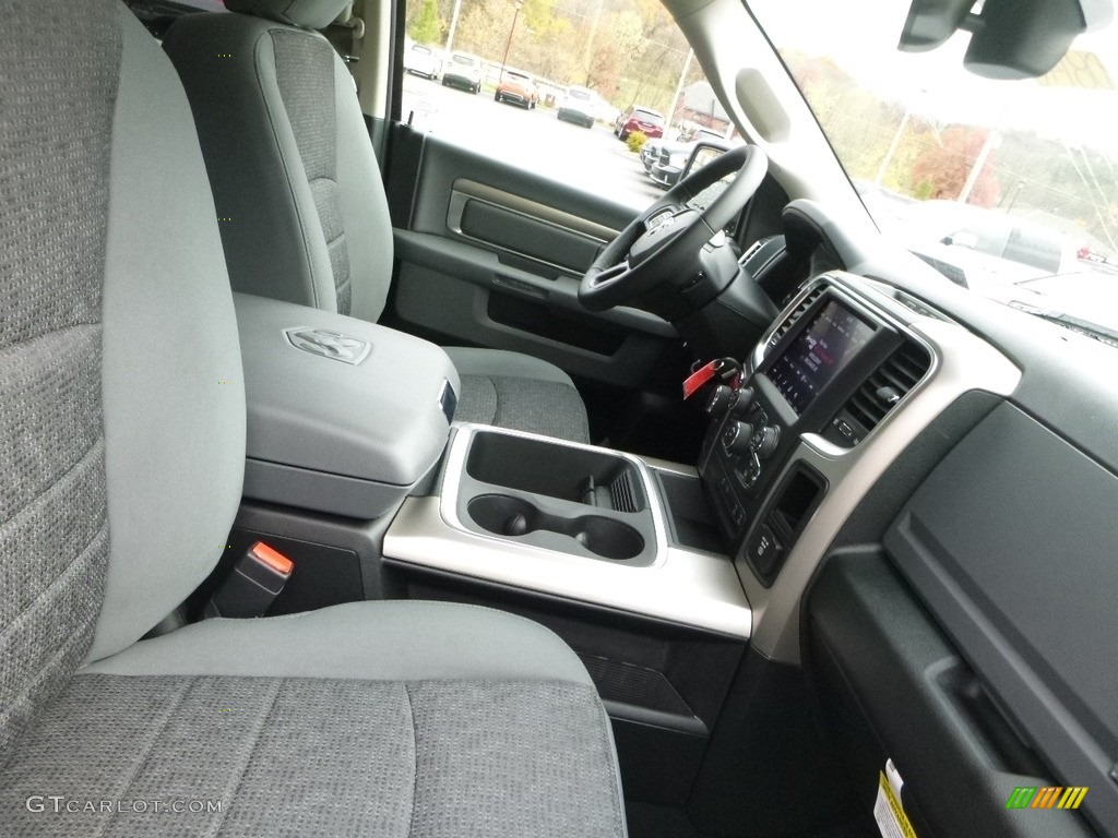 2018 1500 Big Horn Crew Cab 4x4 - Granite Crystal Metallic / Black/Diesel Gray photo #10