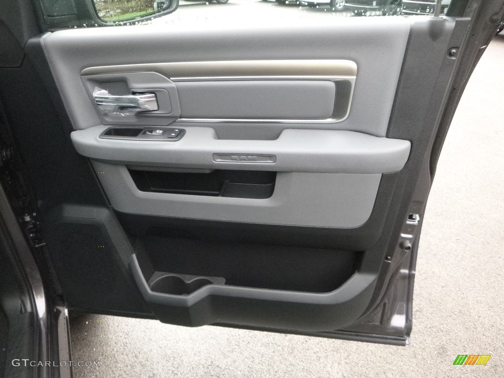2018 1500 Big Horn Crew Cab 4x4 - Granite Crystal Metallic / Black/Diesel Gray photo #12