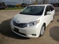 Blizzard White Pearl - Sienna XLE Photo No. 1
