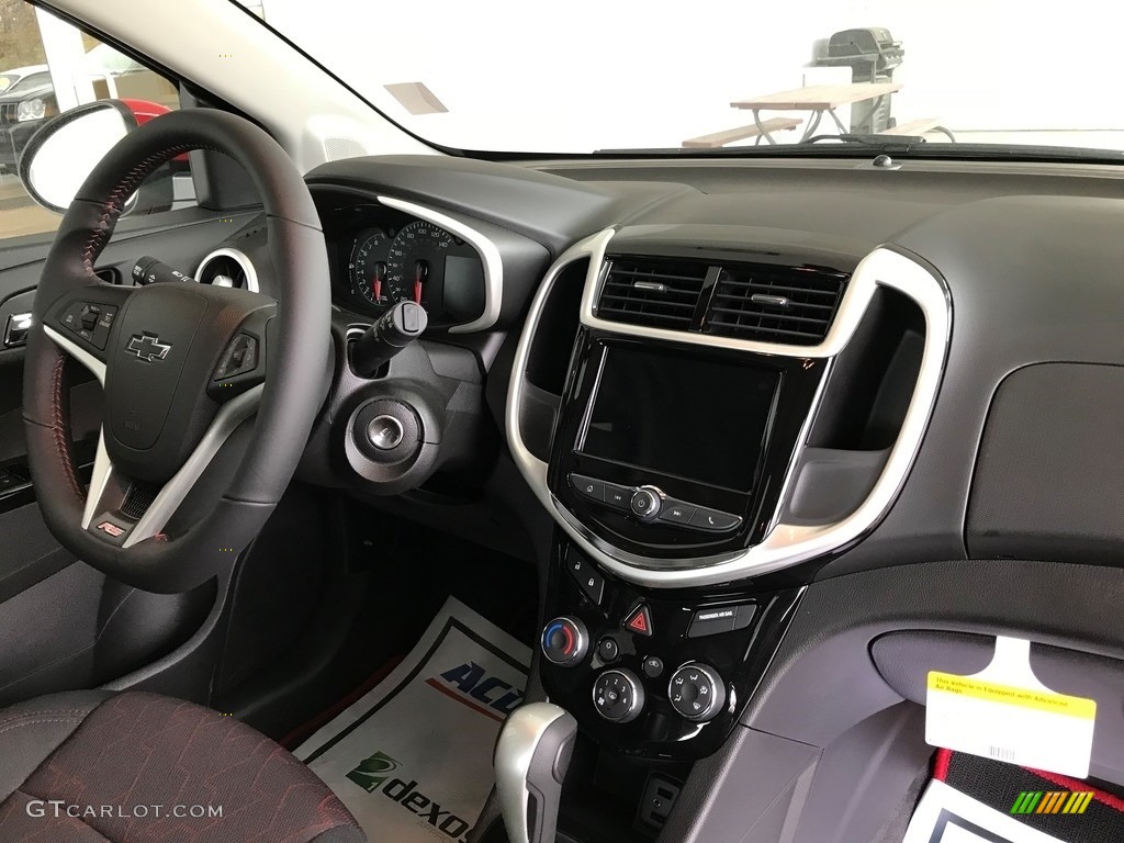 2018 Sonic LT Hatchback - Red Hot / Jet Black photo #10
