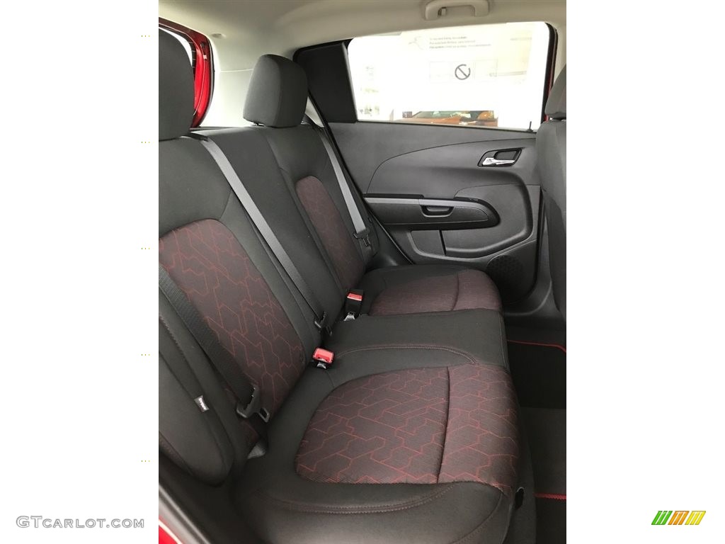 2018 Sonic LT Hatchback - Red Hot / Jet Black photo #12