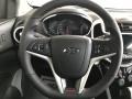 Jet Black 2018 Chevrolet Sonic LT Hatchback Steering Wheel