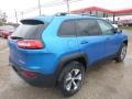 2018 Hydro Blue Pearl Jeep Cherokee Trailhawk 4x4  photo #5