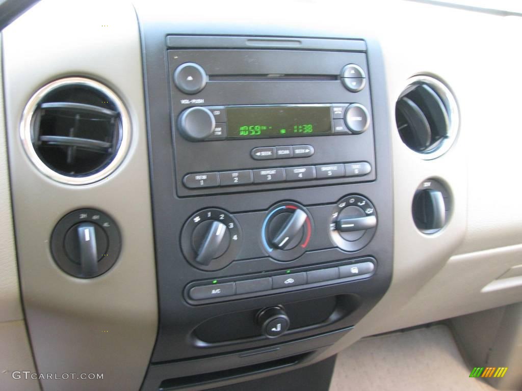 2004 F150 XLT SuperCrew 4x4 - Medium Wedgewood Blue Metallic / Tan photo #11