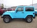 Chief Blue 2018 Jeep Wrangler Rubicon 4x4 Exterior