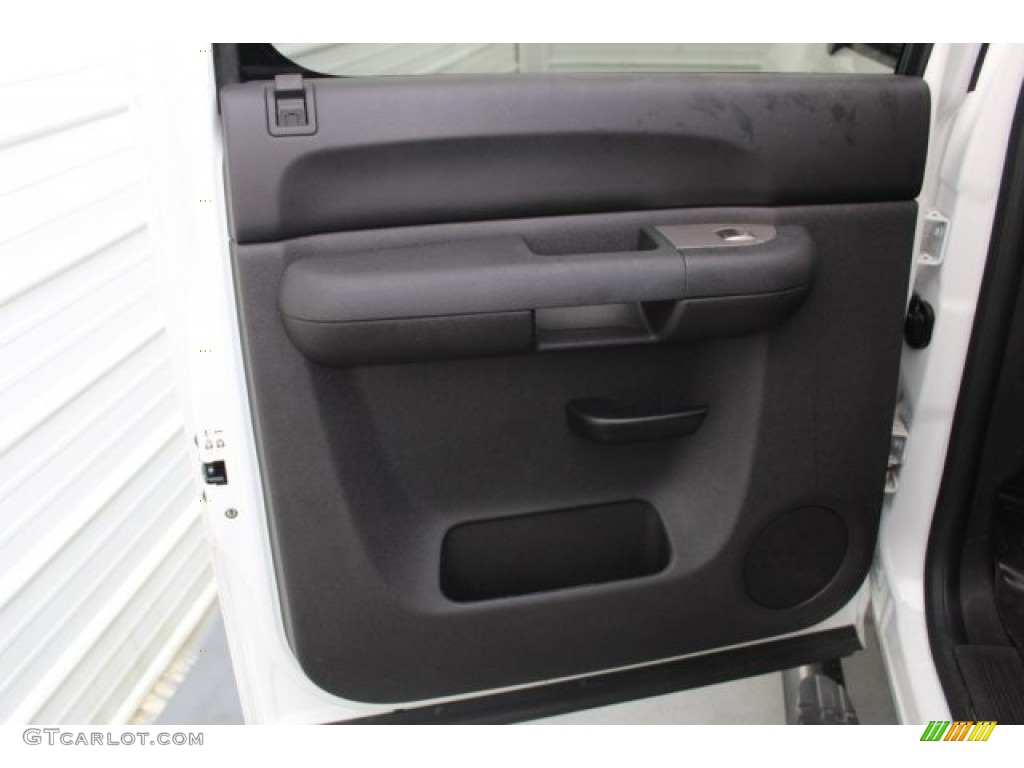 2012 Silverado 1500 LS Crew Cab - Summit White / Dark Titanium photo #22