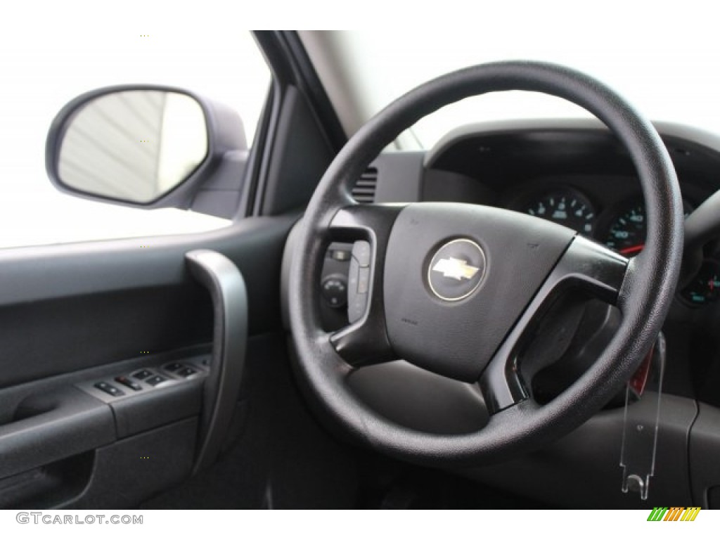 2012 Silverado 1500 LS Crew Cab - Summit White / Dark Titanium photo #25