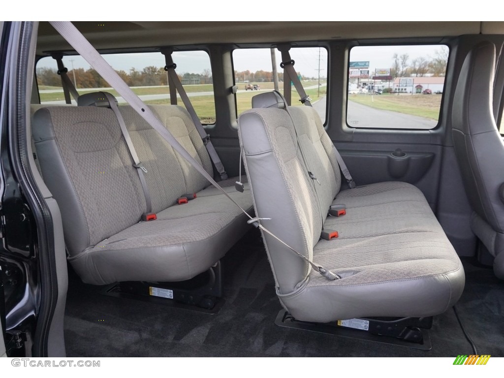 2017 Express 3500 Passenger LT - Black / Medium Pewter photo #7