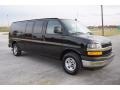 2017 Black Chevrolet Express 3500 Passenger LT  photo #9