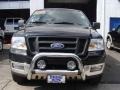 2004 Black Ford F150 Lariat SuperCrew 4x4  photo #2