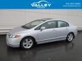 Alabaster Silver Metallic 2007 Honda Civic EX Sedan