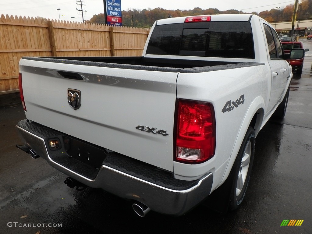 2018 1500 Big Horn Crew Cab 4x4 - Bright White / Black/Diesel Gray photo #5