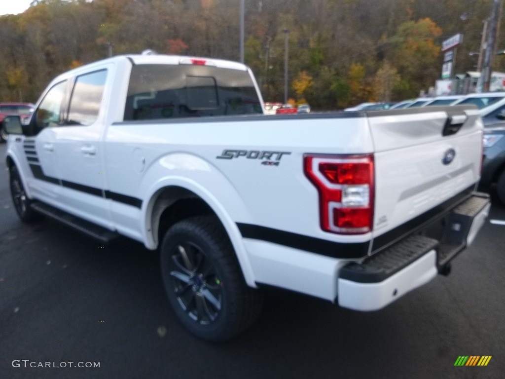 2018 F150 XLT SuperCrew 4x4 - Oxford White / Black photo #5