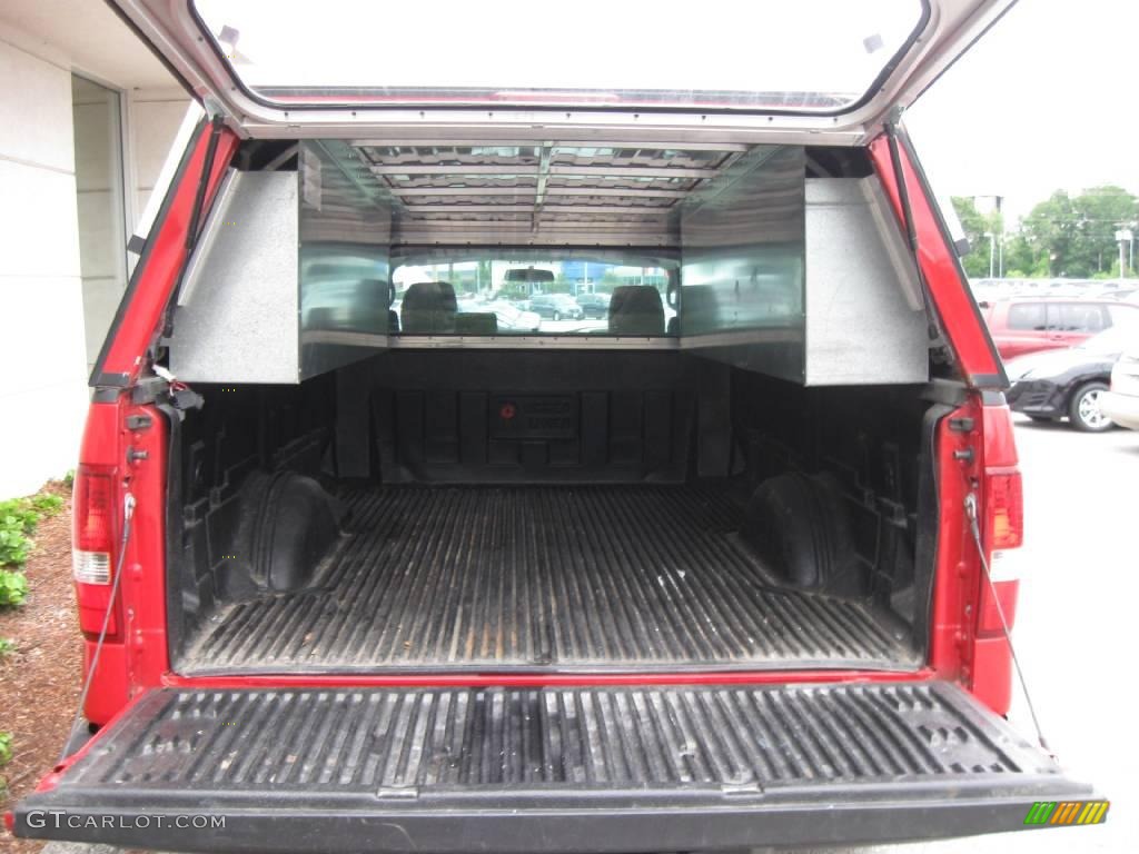 2005 F150 XL Regular Cab - Bright Red / Medium Flint Grey photo #4