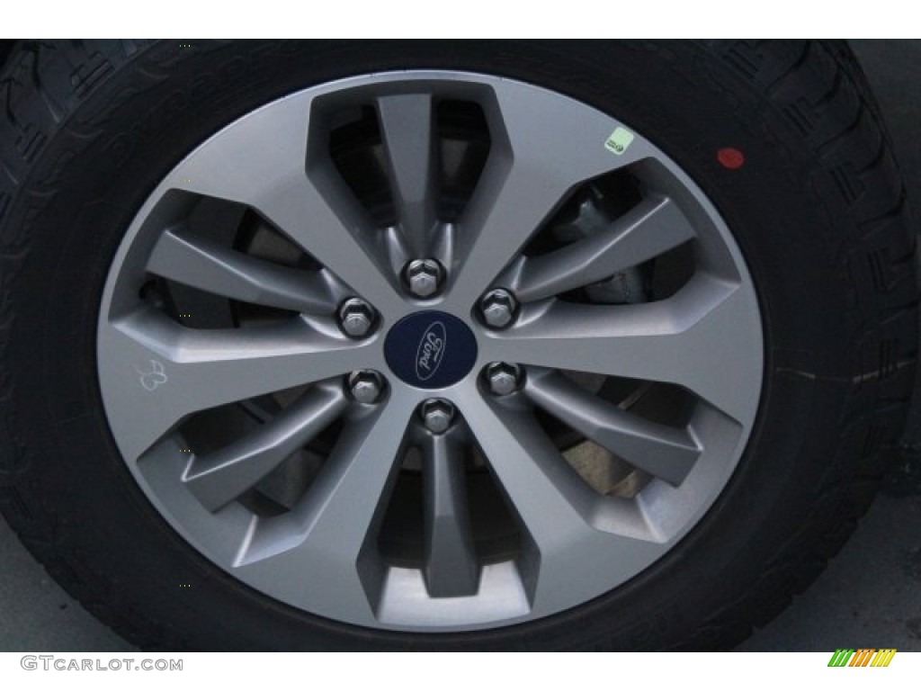 2018 F150 XL SuperCrew 4x4 - Ingot Silver / Earth Gray photo #5