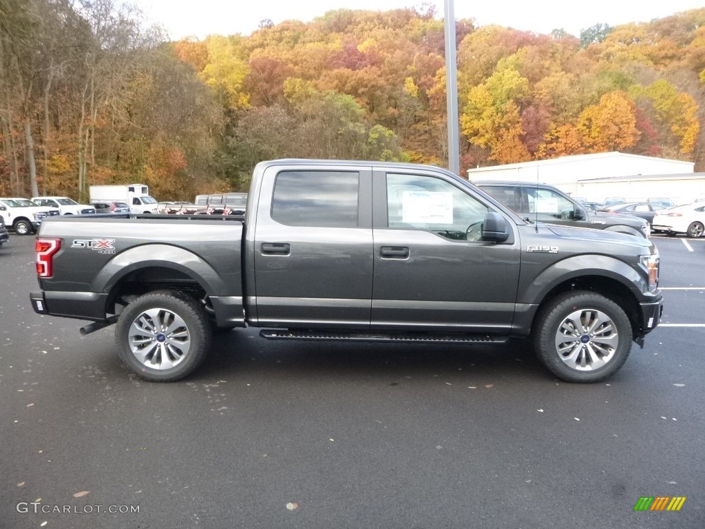 2018 F150 STX SuperCrew 4x4 - Magnetic / Earth Gray photo #1