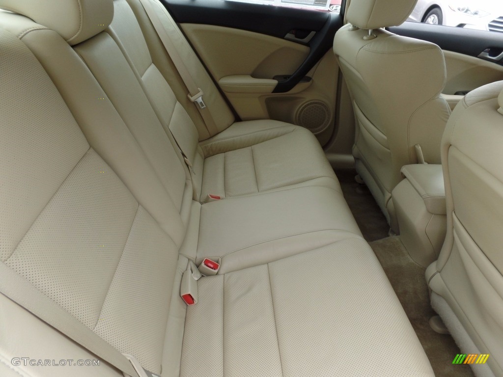 2009 TSX Sedan - Premium White Pearl / Parchment photo #14