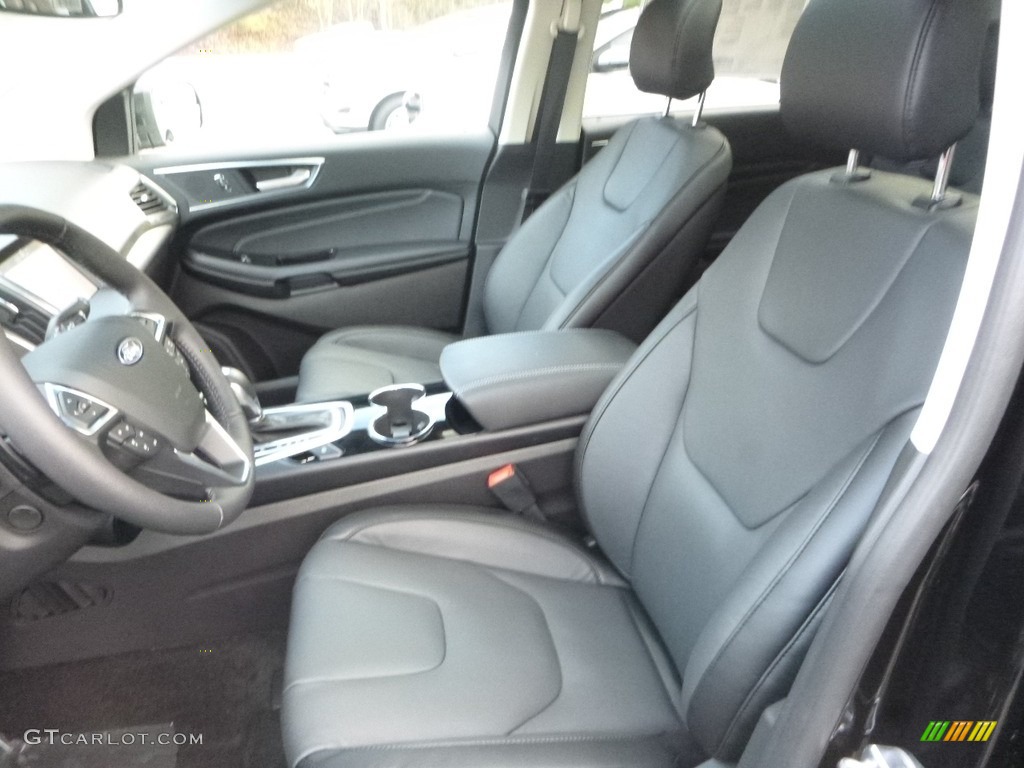 2018 Ford Edge Titanium AWD Front Seat Photo #123752804