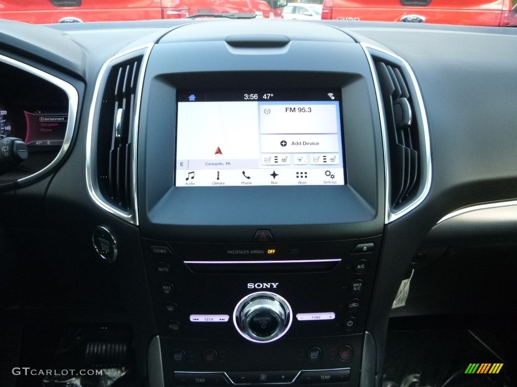 2018 Ford Edge Titanium AWD Controls Photo #123752885