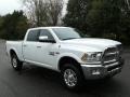 Bright White 2018 Ram 2500 Laramie Crew Cab 4x4 Exterior