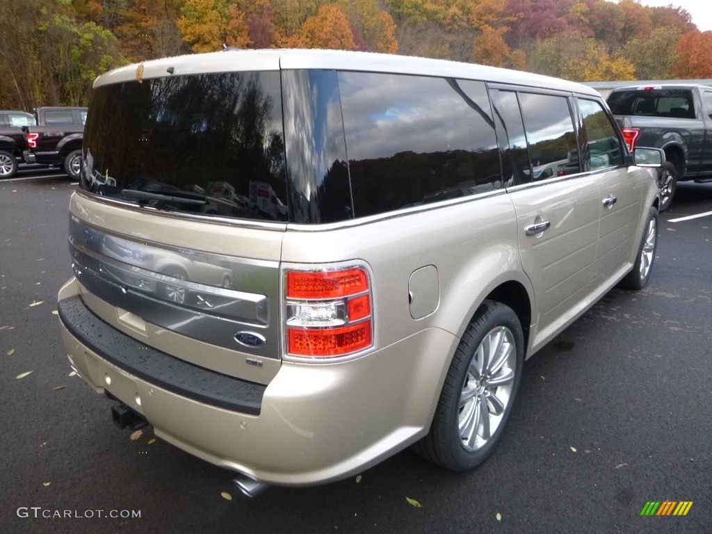 2018 Flex Limited AWD - White Gold / Dune photo #2
