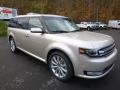 White Gold 2018 Ford Flex Limited AWD Exterior