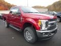 2017 Ruby Red Ford F250 Super Duty XLT SuperCab 4x4  photo #3