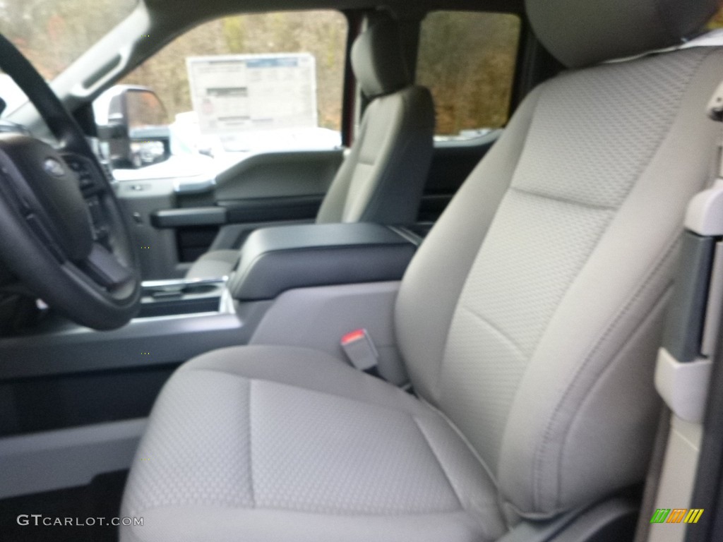 2017 F250 Super Duty XLT SuperCab 4x4 - Ruby Red / Medium Earth Gray photo #11