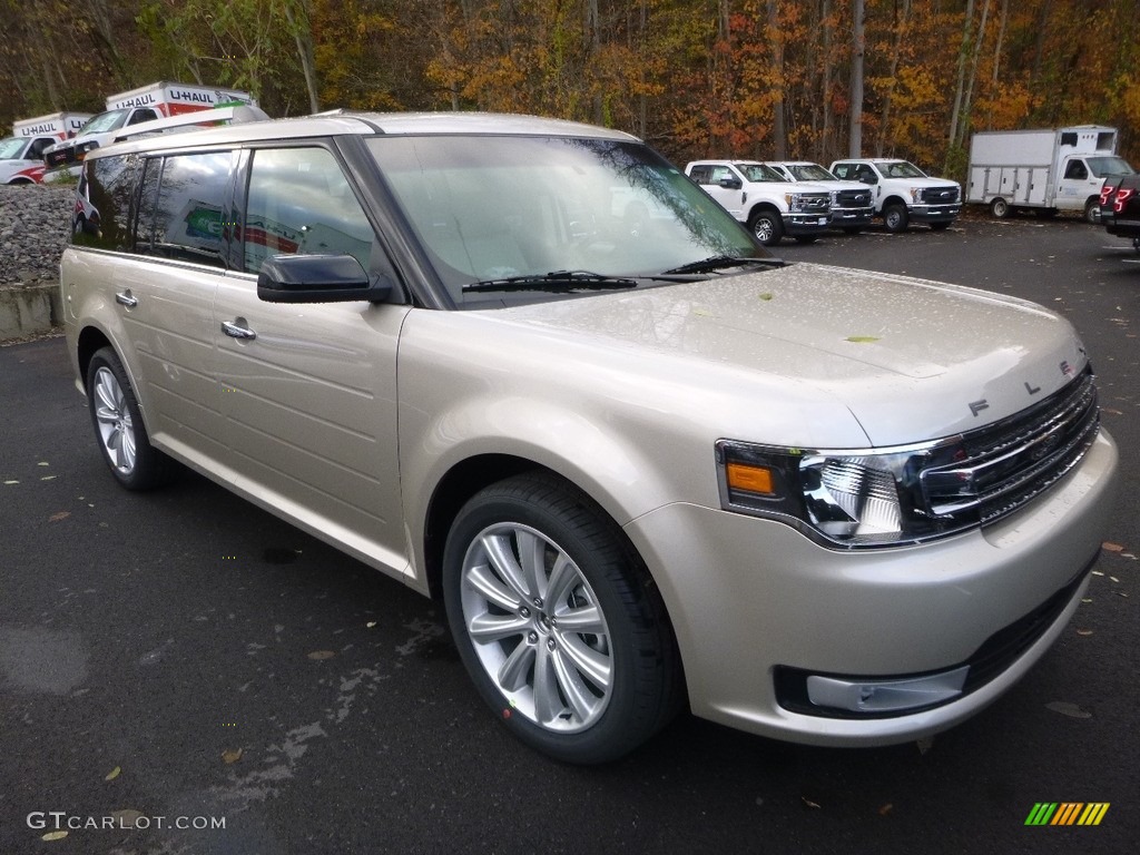 2018 Flex SEL AWD - White Gold / Dune photo #3
