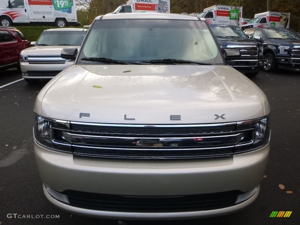2018 Flex SEL AWD - White Gold / Dune photo #4