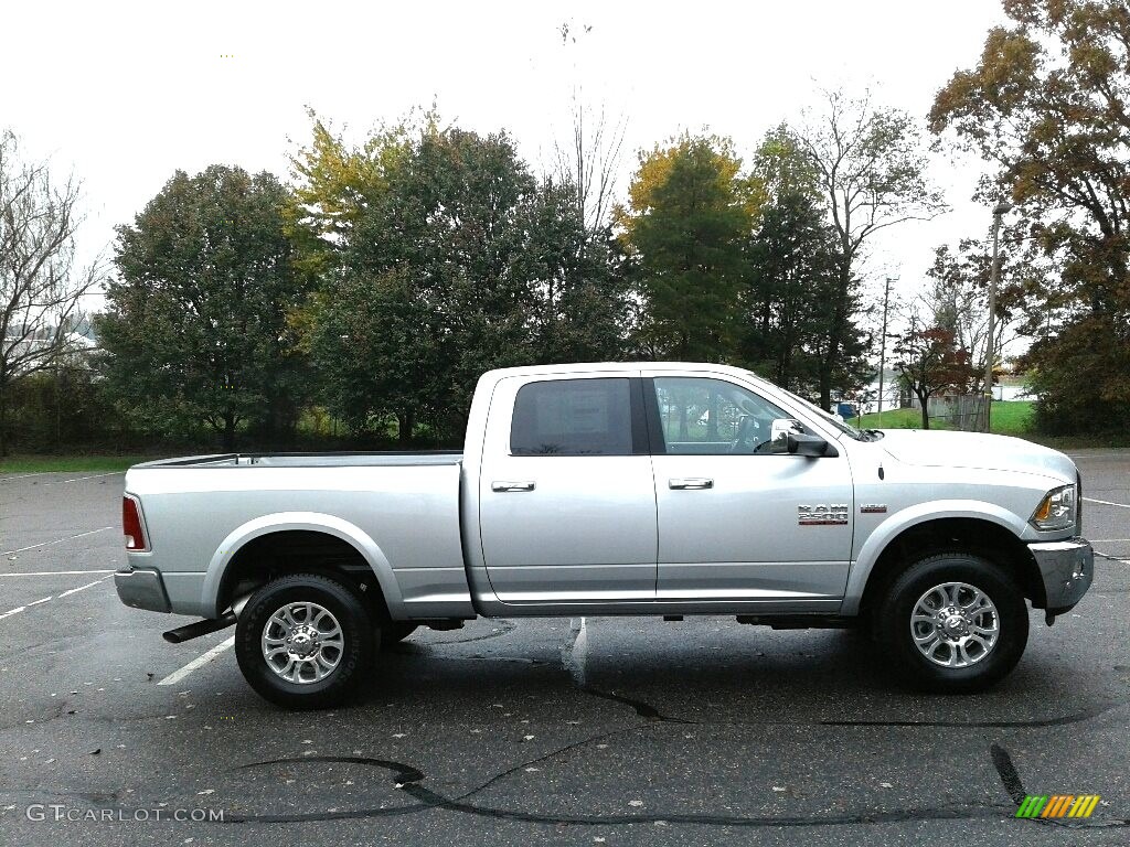 Bright Silver Metallic 2018 Ram 2500 Laramie Crew Cab 4x4 Exterior Photo #123754772