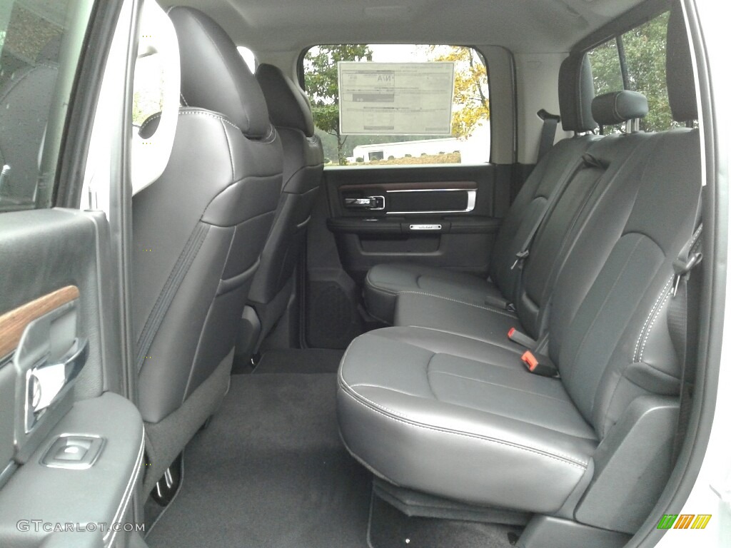 Black Interior 2018 Ram 2500 Laramie Crew Cab 4x4 Photo #123754964