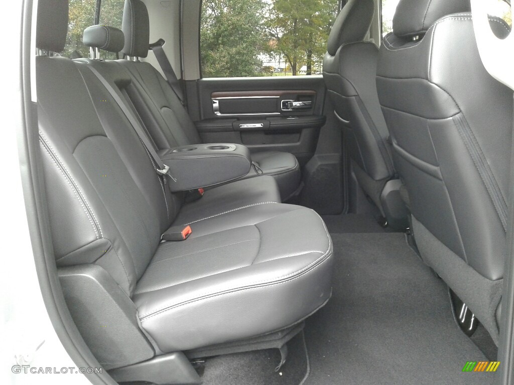 Black Interior 2018 Ram 2500 Laramie Crew Cab 4x4 Photo #123755040
