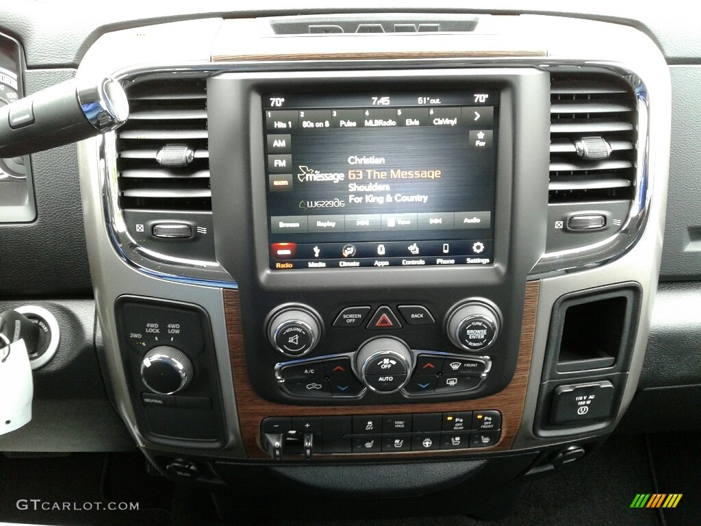 2018 Ram 2500 Laramie Crew Cab 4x4 Controls Photo #123755364
