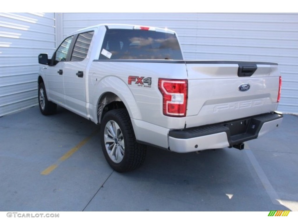 2018 F150 STX SuperCrew - Ingot Silver / Earth Gray photo #6