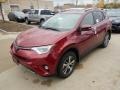 2018 Ruby Flare Pearl Toyota RAV4 XLE AWD  photo #1