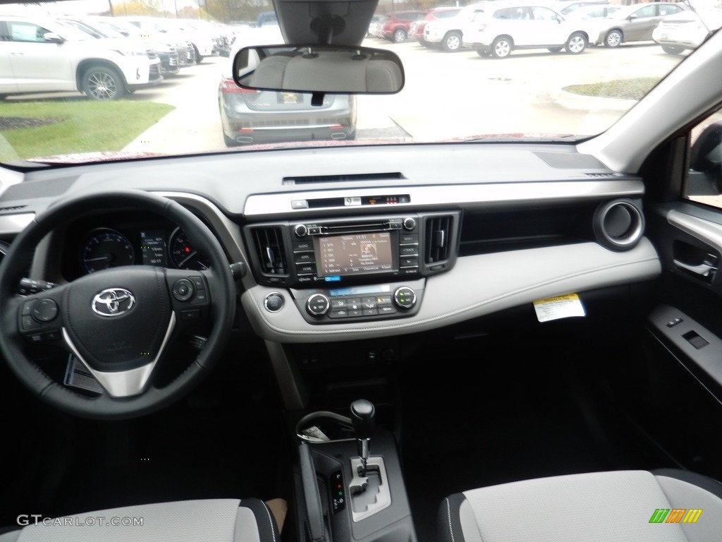 2018 RAV4 XLE AWD - Ruby Flare Pearl / Ash photo #5