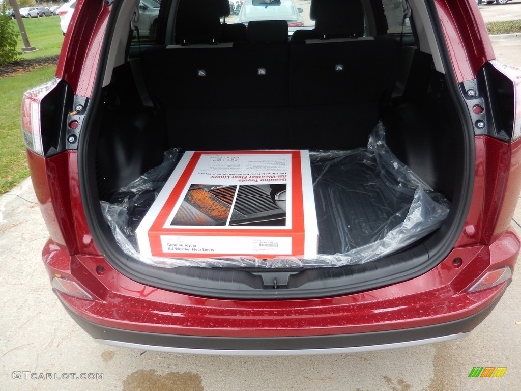 2018 RAV4 XLE AWD - Ruby Flare Pearl / Ash photo #6