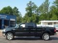 2006 Black Ford F150 Lariat SuperCrew 4x4  photo #6