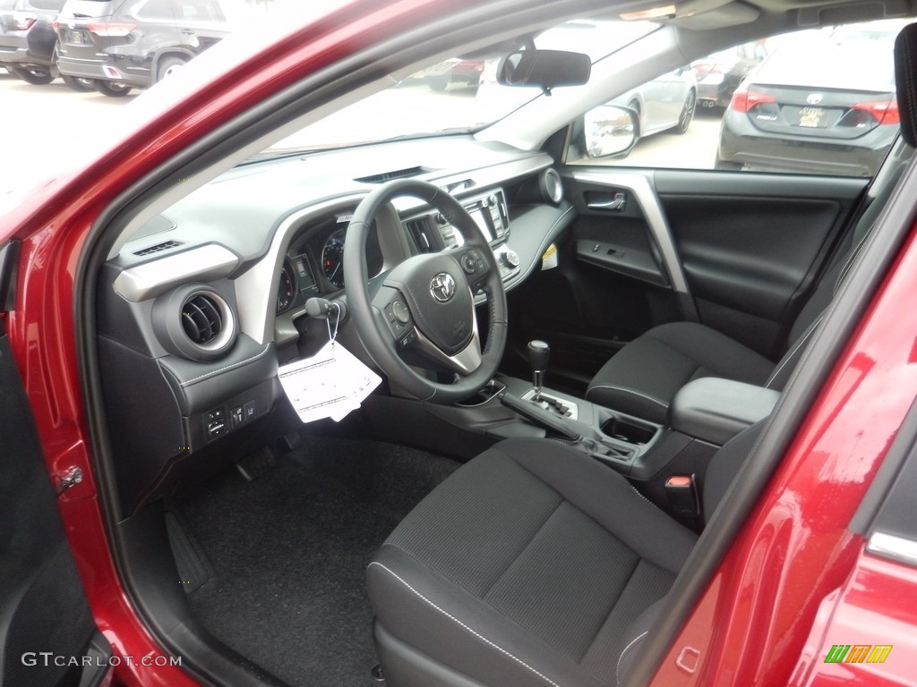 2018 RAV4 XLE AWD - Ruby Flare Pearl / Black photo #3