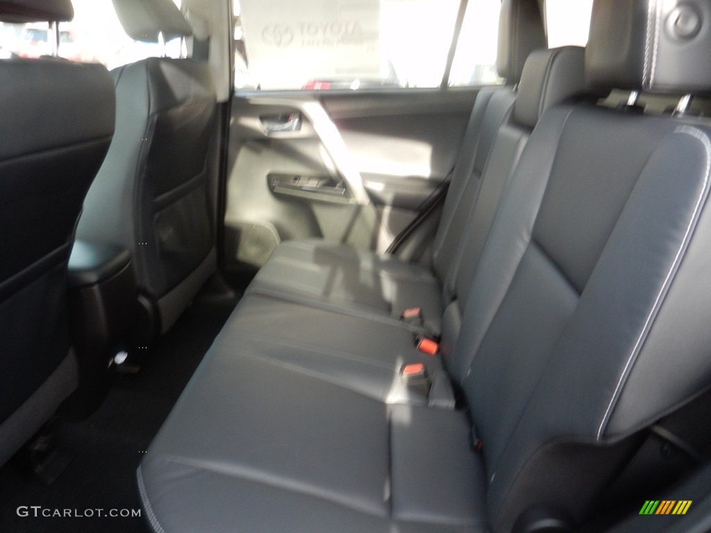 2018 RAV4 Limited AWD - Black Current Metallic / Black photo #5