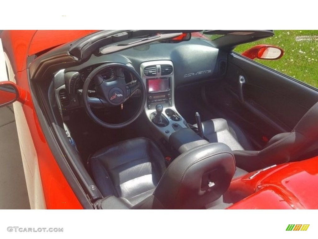 2005 Corvette Convertible - Precision Red / Ebony photo #5